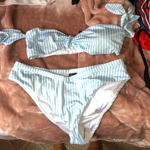 Striped bikini